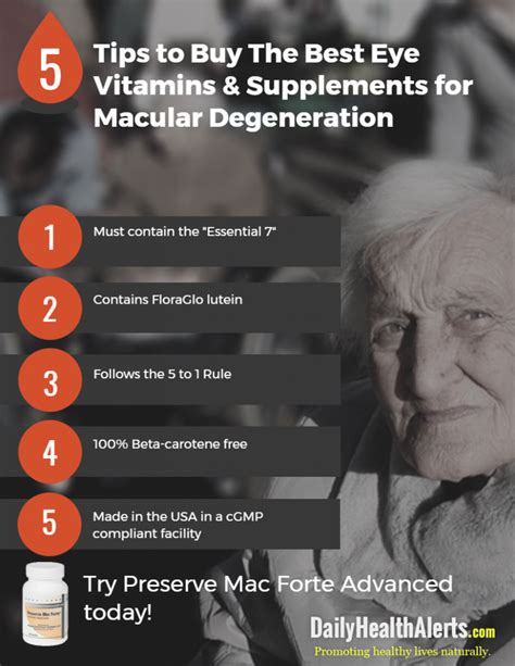 Best Macular Degeneration Vitamins | Daily Health Alerts