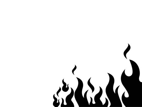 black fire background, vector illustration of a fire, burning of fire 3555115 Vector Art at Vecteezy