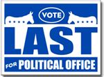 Political Yard Sign Templates