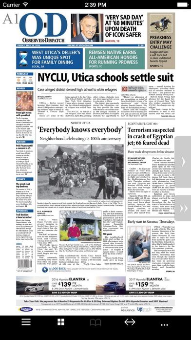 App Shopper: Utica Observer-Dispatch eEdition (News)