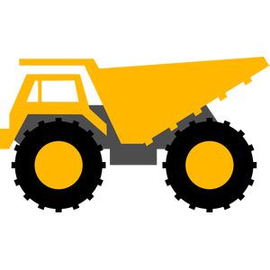 Dump Truck Silhouette at GetDrawings | Free download