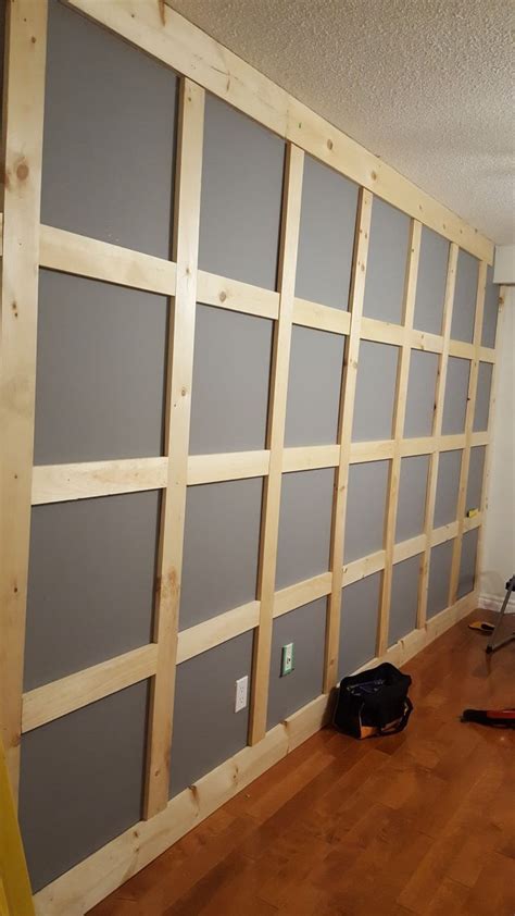 diy wall decor design board batten | Accent wall bedroom, Wall paneling ...
