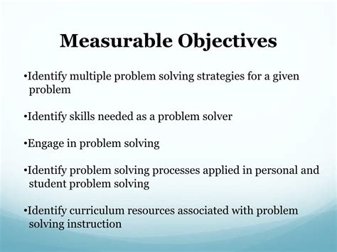 PPT - Measurable Objectives PowerPoint Presentation, free download - ID ...