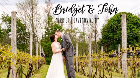 Owera Vineyards Wedding, Cazenovia - Bridget & John