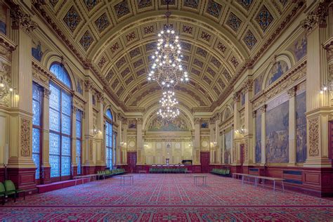 Glasgow City Chambers The Banqueting Hall Scotland [OC][8682x5788] # ...