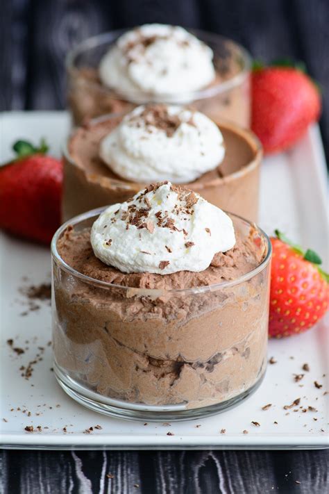 3 Ingredient Chocolate Mousse (Paleo Option Too!) - Almost Supermom