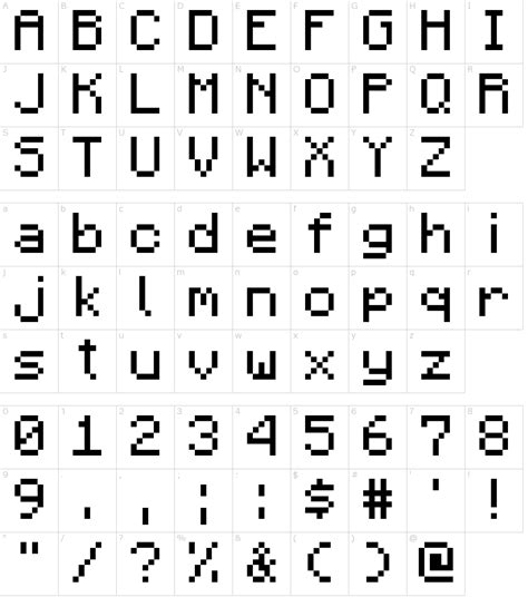 Minecraft Font Download | Minecraft pixel art, Minecraft font, Minecraft