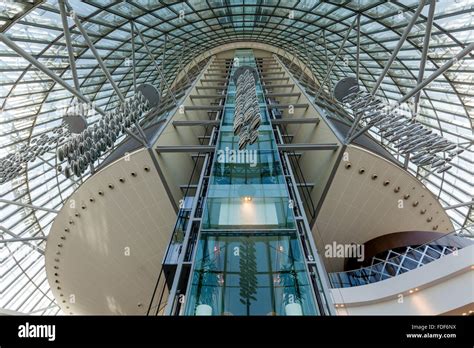 The Interior Of The Aspire Tower (The Torch Doha) Building, Doha, Qatar ...