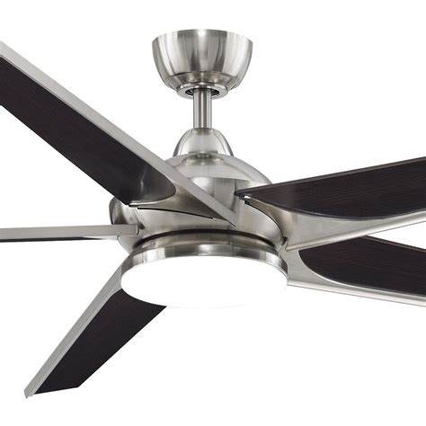 Brushed Nickel with Bourbon blades / Light Kit Detail | Ceiling fan ...