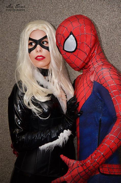 Spiderman and Black cat cosplay by E2cosplay on DeviantArt