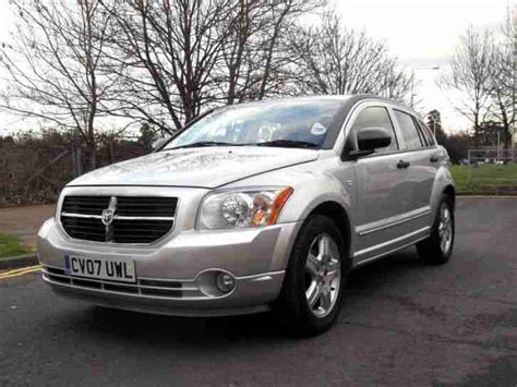 2007 07 DODGE CALIBER 2.0 SXT CVT AUTOMATIC 5 DOOR SILVER. car for sale