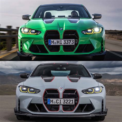 Photo Comparison: BMW M3 CS vs BMW M4 CSL