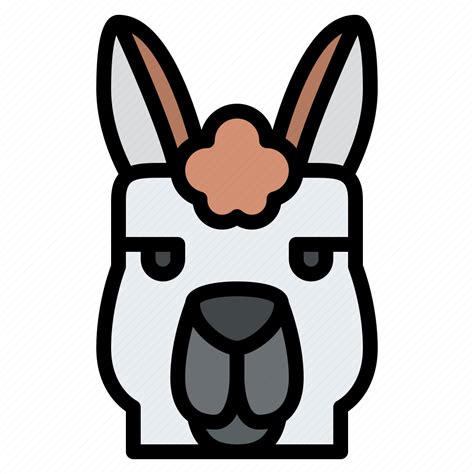 Lama, animal, face, avatar, nature, wild, life icon - Download on ...