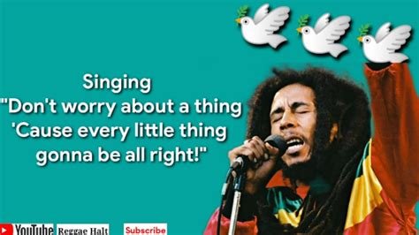 Bob Marley - Three little birds lyrics Video - YouTube