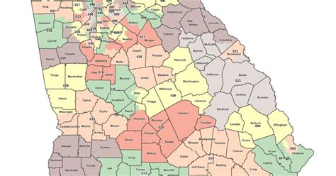 Proposed Georgia Senate District map | | northwestgeorgianews.com