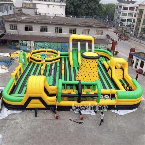 China Giant Obstacle Course Bounce House Manufacturers, Suppliers, Factory - Cheap Customized ...