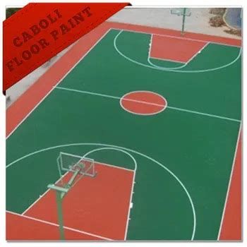 Caboli Acrylic Floor Paint Outdoor Basketball Court Paint China ...