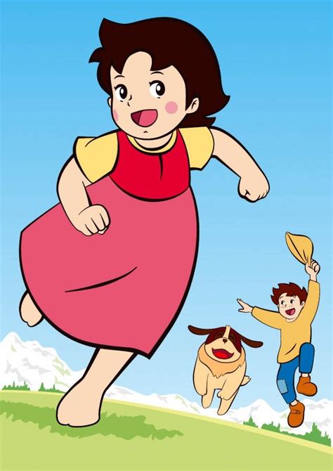 Heidi running http://heidicartoon.blogspot.in Cartoon Faces, Cartoon Kids, Cartoon Characters ...