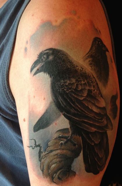 Balatonalex: Hugin & Munin | Tattoos von Tattoo-Bewertung.de