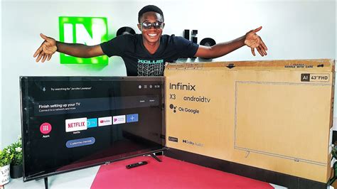 Infinix X3 43 inch 1080p Smart TV Unboxing and Review - YouTube