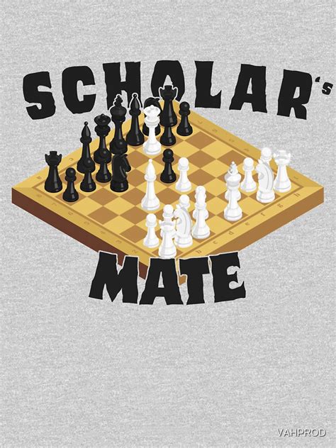 "Scholar's Mate T-Shirt - 3D Chess" Pullover Sweatshirt by VAHPROD ...