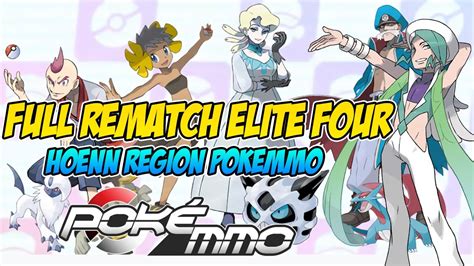 PokeMMO Elite Four Rematch Farming Hoenn (FULL GUIDE) - YouTube