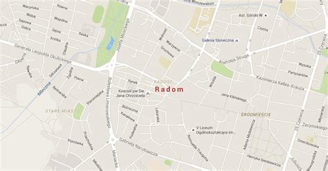 Map of Radom