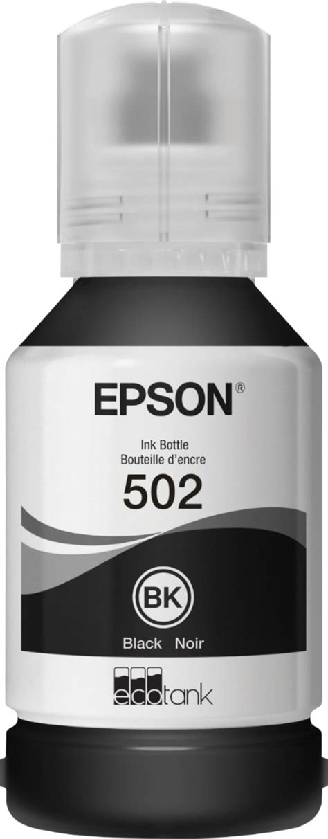 Customer Reviews: Epson EcoTank 502 Ink Bottle Black T502120-S - Best Buy