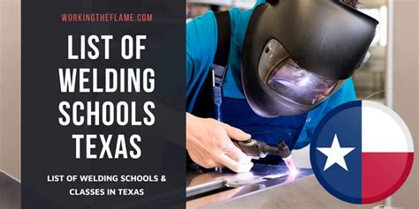 Welding Schools & Classes in Texas 2024 [Updated] - Working the Flame