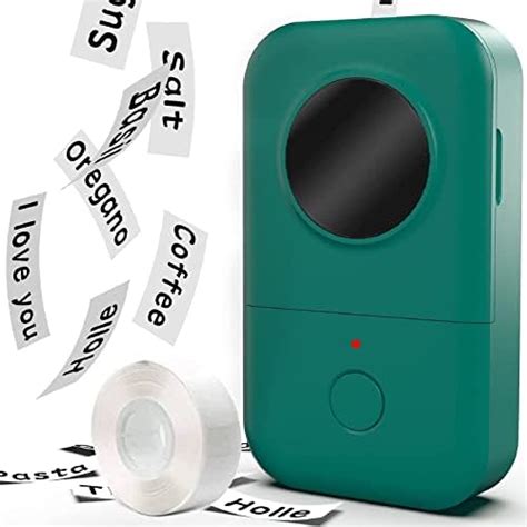 Label Maker - Thermal Smart Mini Label Printer Machine - COLORWING D30 Bluetooth Wireless ...