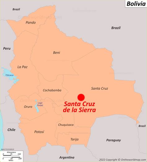 Santa Cruz de la Sierra Map | Bolivia | Detailed Maps of Santa Cruz