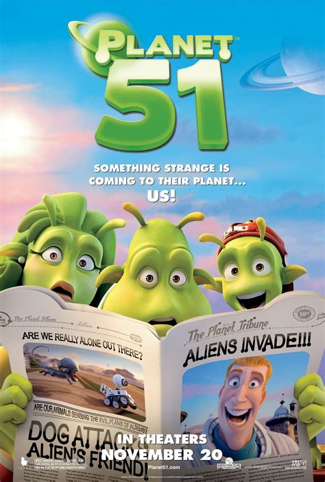 Planet 51 Movie Poster - #11568