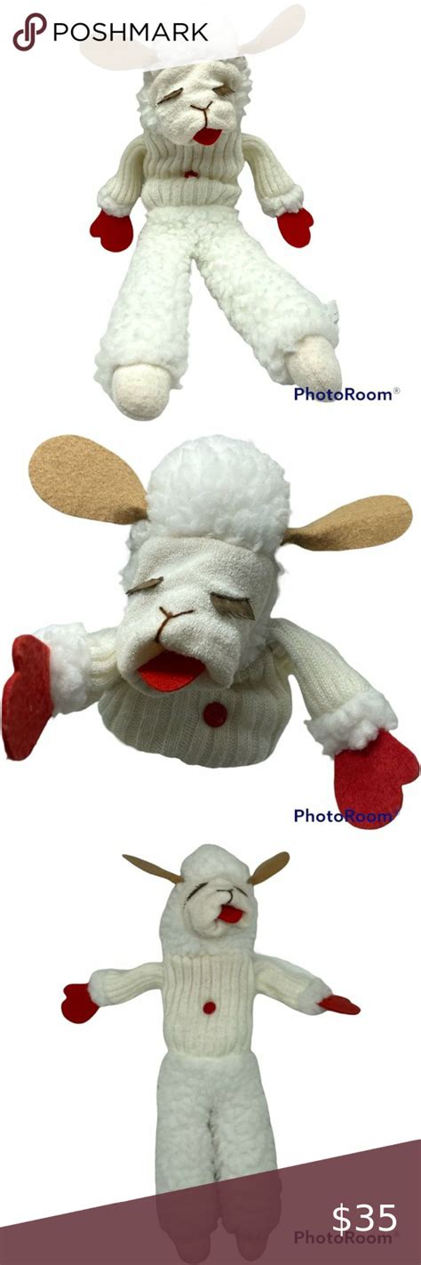 Vintage Sherry Lewis Lamb Chop 17" The Lamb The Legend Plush Hand ...