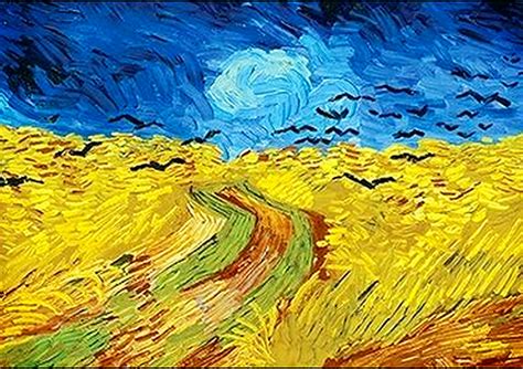 Vincent Van Gogh Wheatfield With Crows 1890 Museum Quality Hand Painted Oil Reproduction Van ...