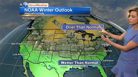 Chicago Weather: NOAA winter forecast favors milder, drier season for Midwest - ABC7 Chicago