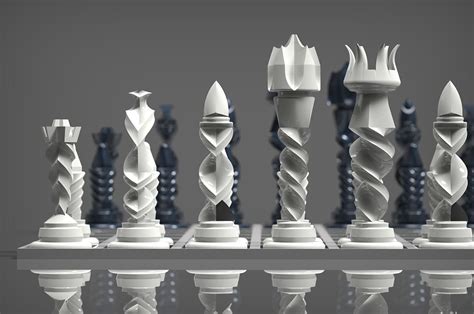 Contorsione on Behance | Chess pieces, Chess board, Diy chess set