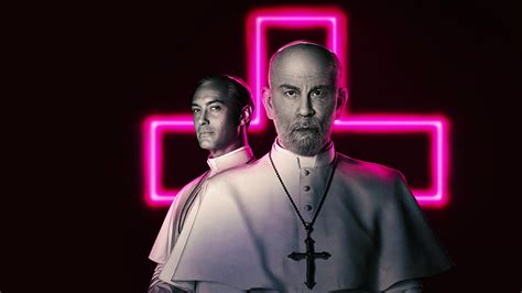 The New Pope stars John Malkovich and Jude Law as Vatican rivals