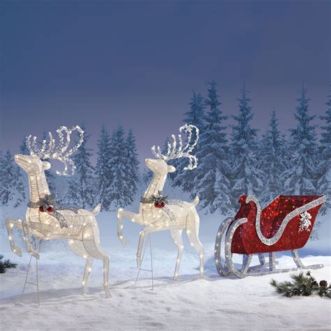 20+ Santa And Sleigh Outdoor Decoration - MAGZHOUSE