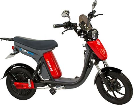 GigaByke Groove 750 Watt Motorized E-Bike - Street Legal Electric Moped with Pedals (2018 ...