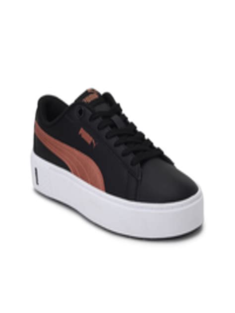 Buy Puma Women Black Colourblocked Sneakers - Casual Shoes for Women ...