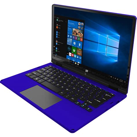 Ematic 11.6" 2-in-1 Laptop (Blue) EWT117BU B&H Photo Video