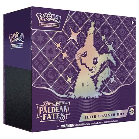 Pokemon - TCG - Scarlet & Violet Paldean Fates Elite Trainer Box ...