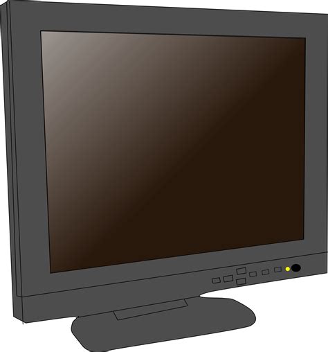 Clipart - monitor LCD