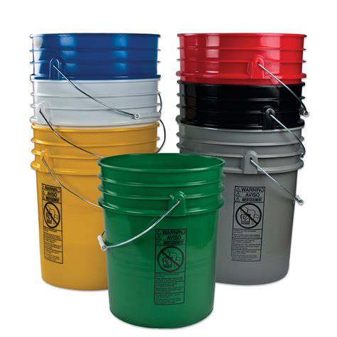 Premium 5 Gallon Buckets & Lids | U.S. Plastic Corp.