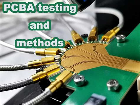 PCBA testing and methods