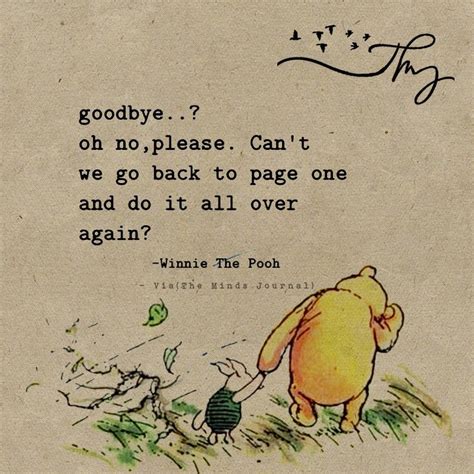 Goodbye..?? Oh No, Please | Pooh quotes, Goodbye quotes, Winnie the pooh quotes