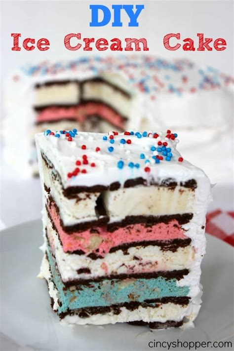 DIY Ice Cream Cake Recipe - CincyShopper