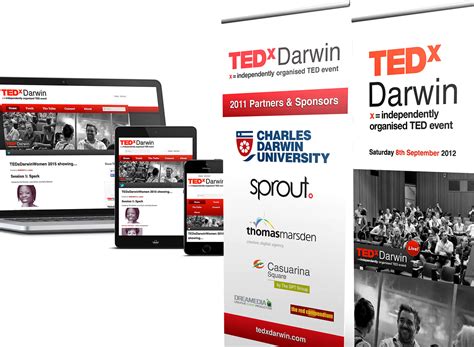 TEDx Darwin | Web Design | Thomas Marsden Advertising