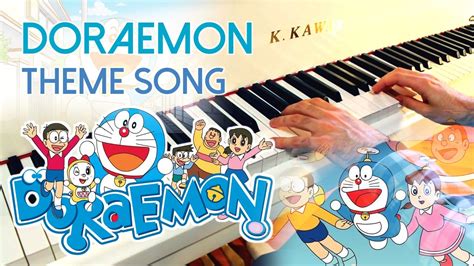 Doraemon Theme Song (ドラえもん) ~ Piano cover w/ sheet music! - YouTube