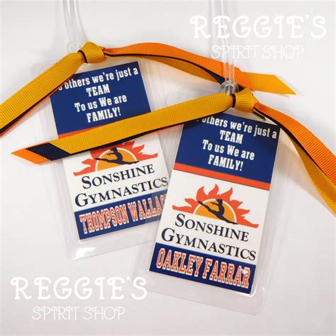 Custom Sports Bag Tags Personalized Sports Bag Tags Sports | Etsy